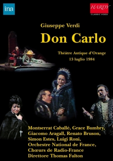 DON CARLO Caballe, Bumbry, Aragall, Bruson (1984) (DVD)